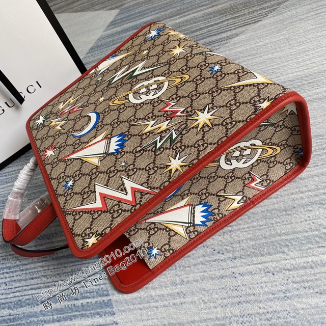 Gucci新款女包 古馳GG系列2021新款兒童托特購包購物袋 Gucci方形復古手提袋肩背包 605614  ydg3227